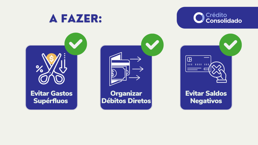 como melhorar extrato bancário